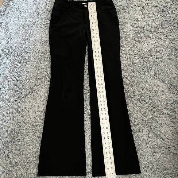 Theory Wool Blend Wide Leg Black Trousers Women’s 4 Dress Pants - Picture 6 of 10